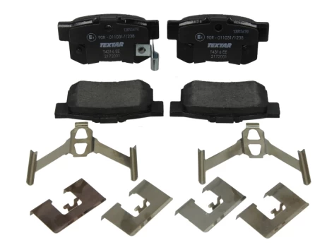 TEXTAR 2172001 Brake pad set