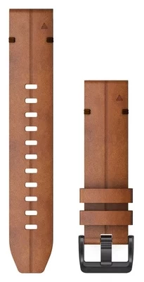 QuickFit® 22 Watch Bands, Chestnut leather