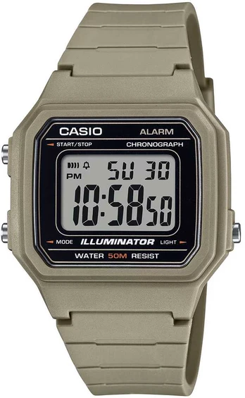 CASIO COLLECTION & VINTAGE Casio W-217H-5A laikrodis + dėžutė