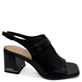 Basutės moterims, Juoda, Sandals
