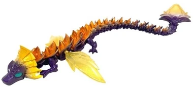 Crystalynx Dragon Aurora Scales Solaris 60 cm