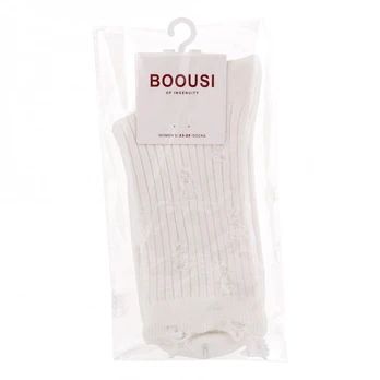 BOOUSI moteriškos kojinės (baltos)