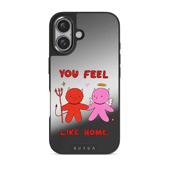 Like Home - iPhone 16 Case, Elite Mirror Dark (MagSafe) / Gunmetal
