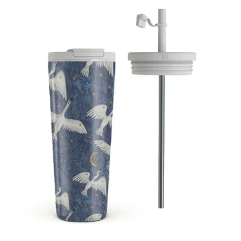 Star Crossed - Travel Mug, 700 ml / Flap & Straw Set
