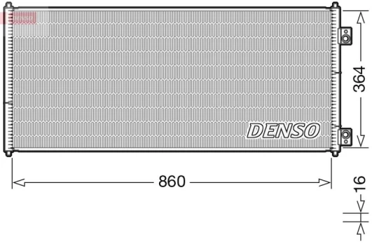 Kondensatorius, oro kondicionierius DENSO DCN10032