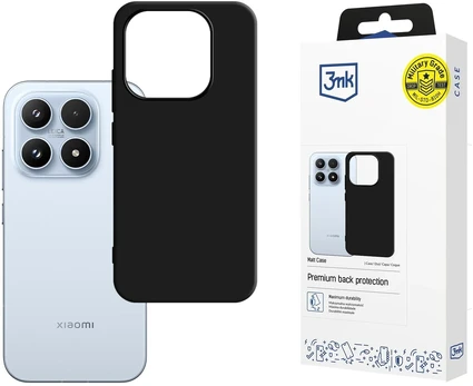 Dėklas 3mk Matt Case Xiaomi 17T juodas