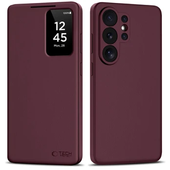 Dėklas Tech-Protect Smart Wallet Galaxy S26 Ultra mulberry
