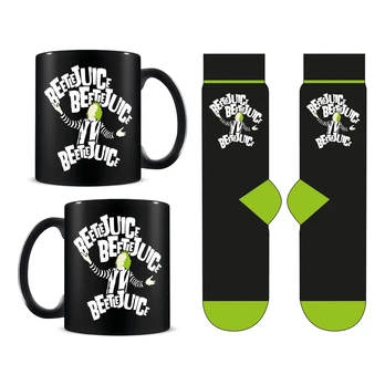 BEETLEJUICE MUG &amp; SOCK SET