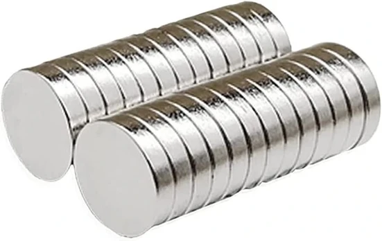 Neodimio magnetai, 20 vnt., 15 x 3 mm