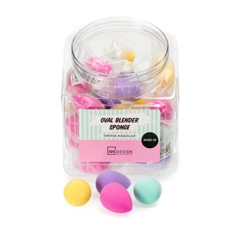 Makiažo kempinėlė IDC Design Precision Oval Blender Sponge, 1 vnt.