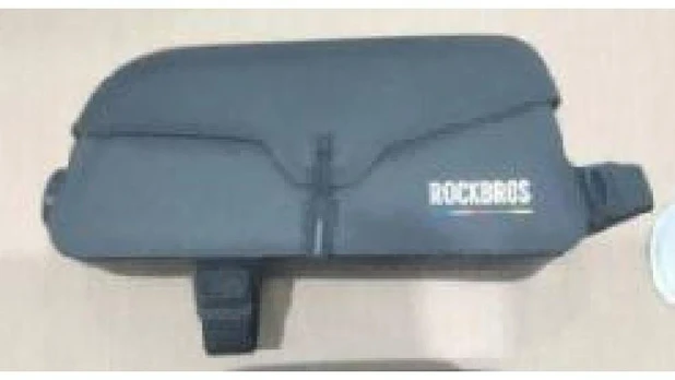 Magnetinis rėmo krepšys mėlynas 0.9l Rockbros