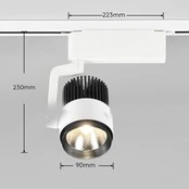 LED prožektorius Radiatorius DUOline, CCT, matinės baltos spalvos