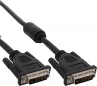 Kabelis InLine DVI-D - DVI-D 3m juoda (17783)