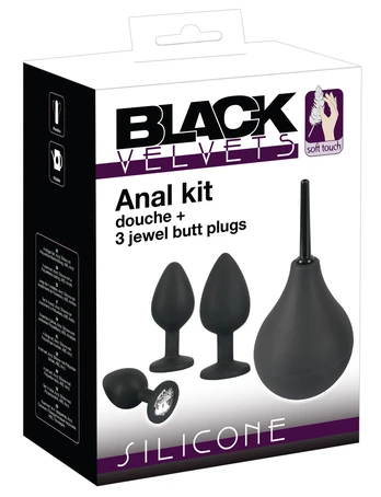 Black Velvets Anal Kit Analinis kaištis