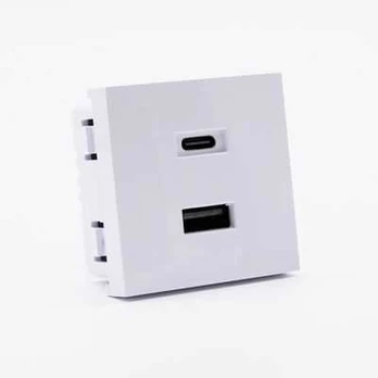 Shelly Wall Ekranas stendo priedas USB, baltas
