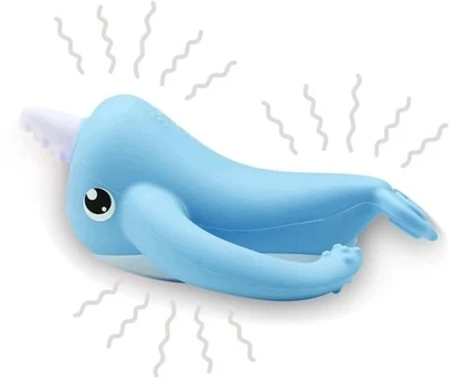 Smily Mia Vibrating Teether Narwhal Mėlyna