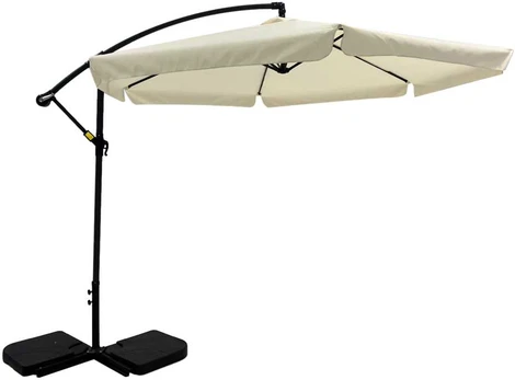 Parasol sodo su podstawą 3 m ecru PATIO