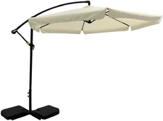 Parasol sodo su podstawą 3 m ecru PATIO kaina
