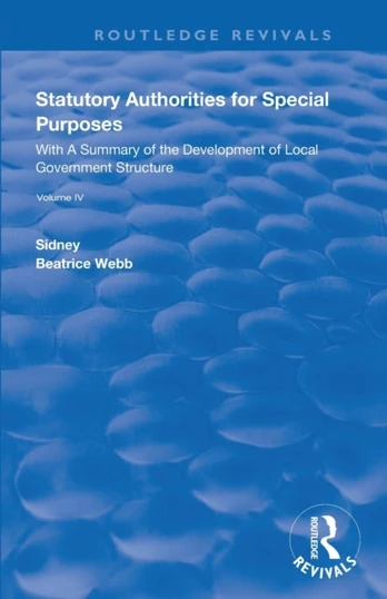 Statutory Authorities for Special Purposes