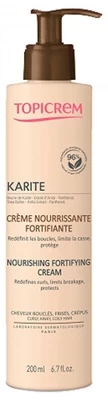 Plaukų kremas Topicrem Karite Nourishing Fortifying, 200 ml