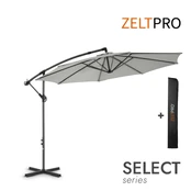 Lauko saulės skėtis su užvalkalu Select Light Grey kaina