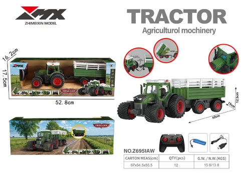 R/C Tractor with Trailer and Tipper