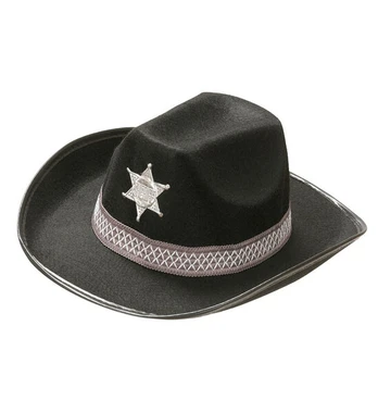 SHERIFF HAT black - felt