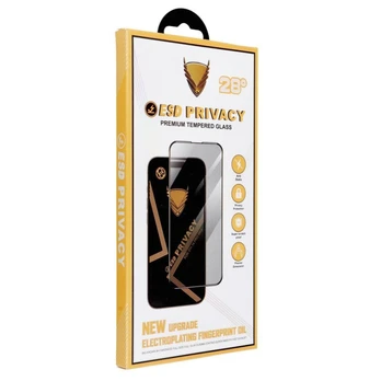 OG 6D Premium Privacy Glass - for Iphone 17 Pro juodas