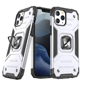 Dėklas Wozinsky Ring Armor Case iPhone 13 sidabrinis kaina