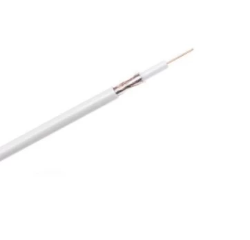 Koaksialinis kabelis RG59 varinis 75om , 5.7mm, baltas
