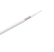 Koaksialinis kabelis RG59 varinis 75om , 5.7mm, baltas kaina