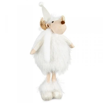 Kalėdinė dekoracija, "Lėlė", 19 cm, balta
