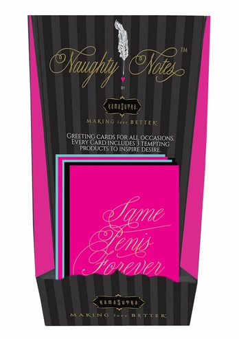Kama Sutra Display with 12 Naughty Notes - Counter Stand Set