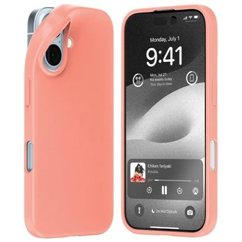 Dėklas Mercury Soft iPhone 16 6.1" rožinis|pink