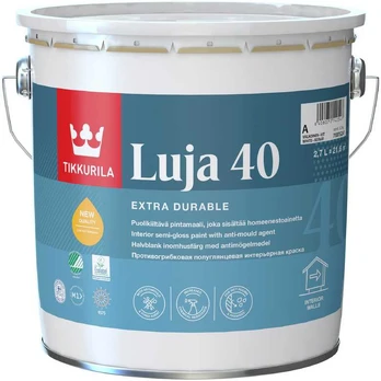 Tikkurila Krāsa sienām luja 40 2.7l c-bāze