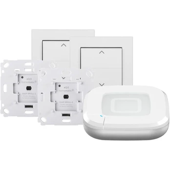 Homematic IP Starter Set Roller Shutter Control (HmIP-SK29), control module for all common tubular motors