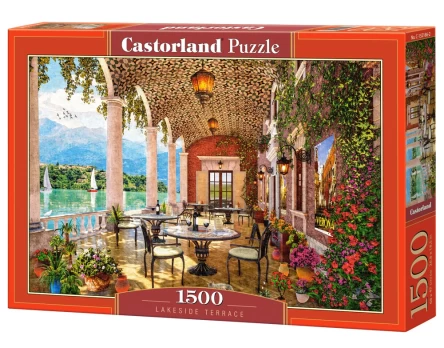 Dėlionė Castorland Leakeside Terrace, 68 cm x 47 cm