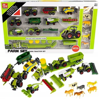 Didelis žemės ūkio transporto priemonių Sunq toys