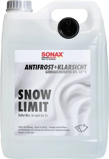 SONAX Žieminis langų apiplovimo skystis “Snow Limit” -18°C, 5L, 139500