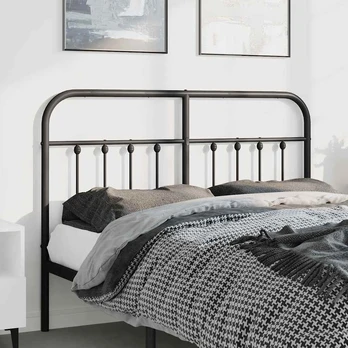 Metalinis pakaitinis galvūgalis, juodos spalvos, 150cm