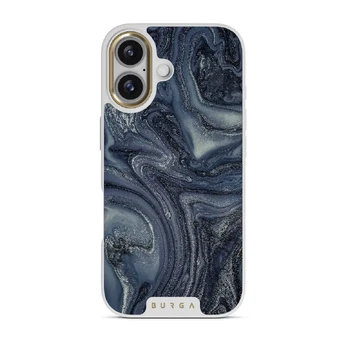 Navy Trench - Blue iPhone 17 Case, Elite Light (MagSafe) / Gold