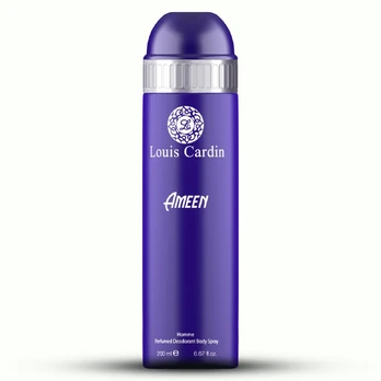Louis Cardin Ameen Deodorant Spray For Men, 200 ml