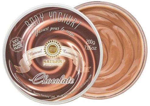 Kūno jogurtas Saules Fabrika Chocolate, 200g