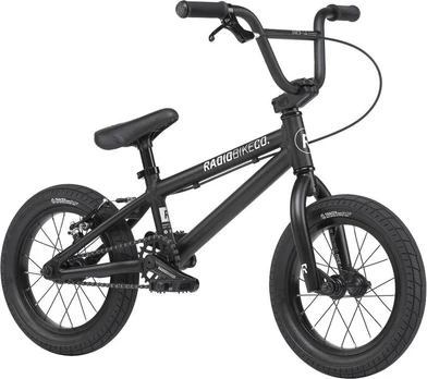 Radio Dice 14" 2021 BMX Freestyle dviratis, Matt Black