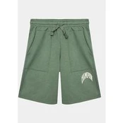 Champion Sportiniai šortai 306361 Žalia Regular Fit