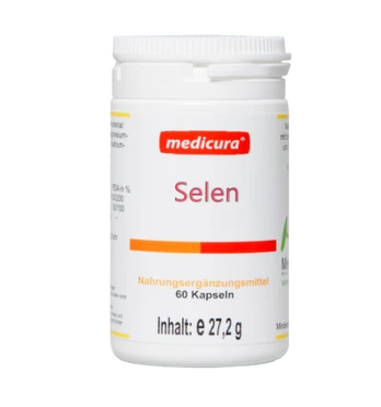 MEDICURA Maisto papildas selenas, 60 kaps.