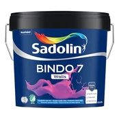 Dažai Sadolin Bindo 7, balta, 4.5 l