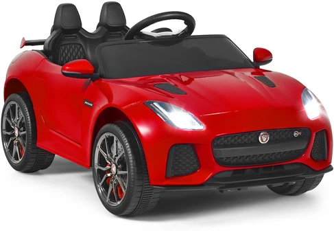 Vaikiškas elektrinis automobilis raudonas