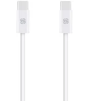 OBAL:ME LongRun USB-C/USB-C Cable 60W 2m Baltas