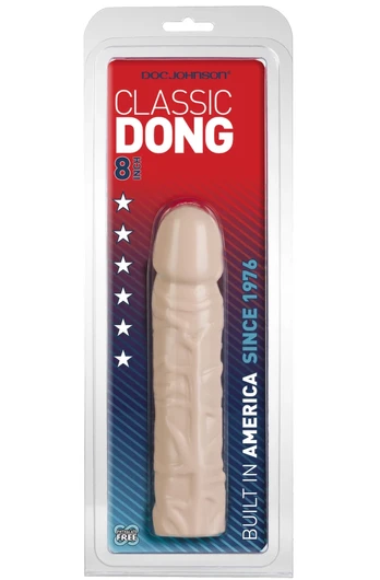 Doc Johnson Classic Model 20 cm Anatomical Silicone Intimate Device rusvai gelsvas
